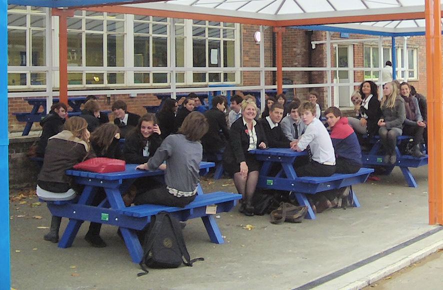 Outdoor Dining Canopy Designs for Secondary Schools