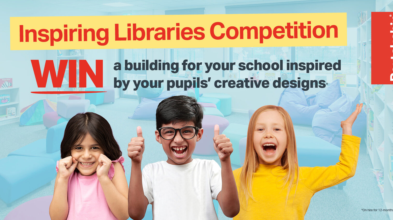 Win A Library Building for Your School with Portakabin