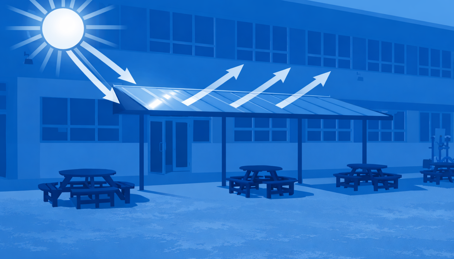 How Wall Mounted Canopies Help Academies Reduce Solar Gain in Classrooms