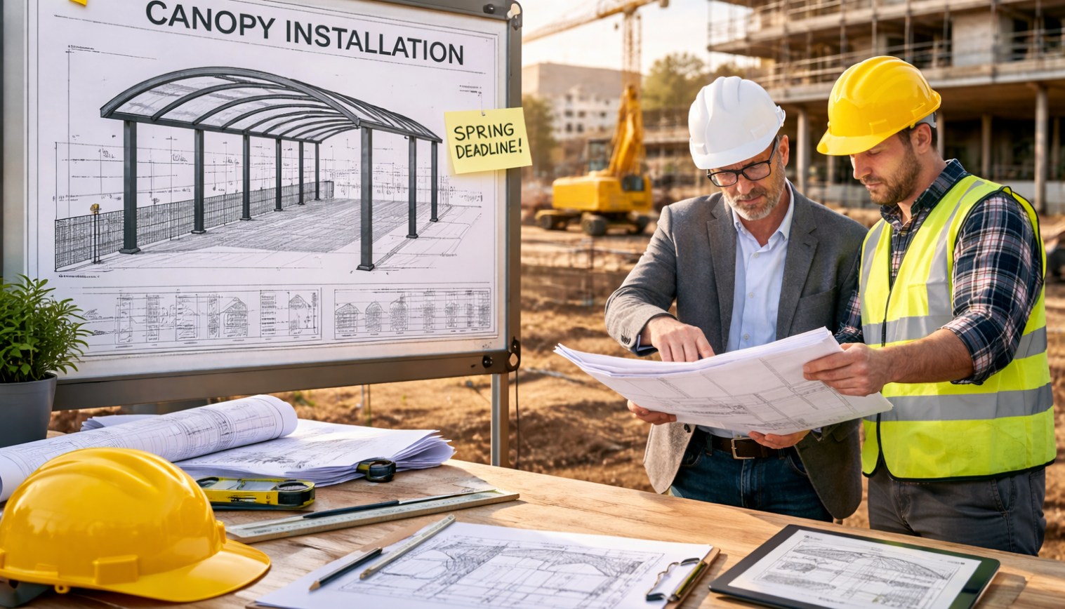 Preparing for Spring: Why Early Canopy Planning Benefits Contractors and Architects