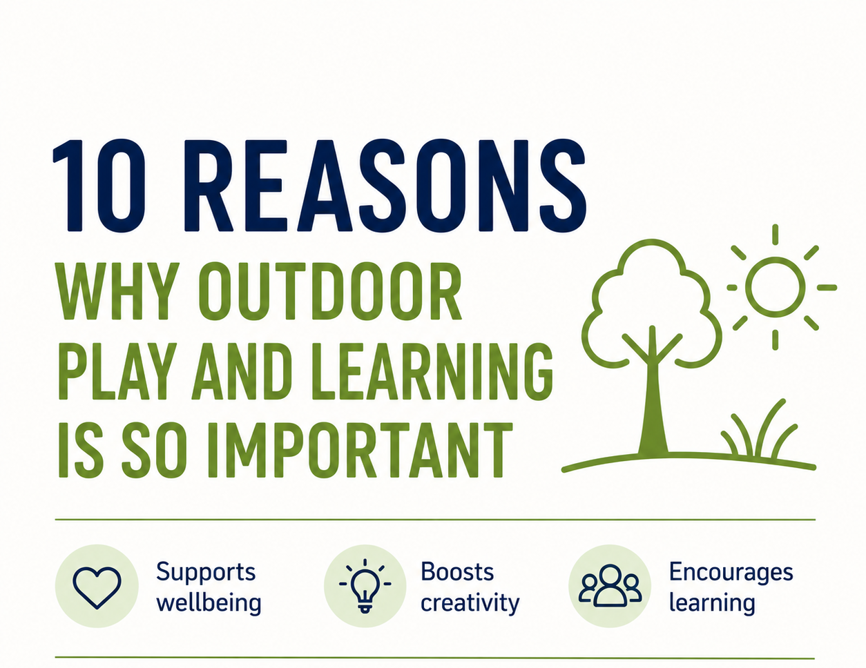Ten Reasons Why Outdoor Play and Learning is So Important