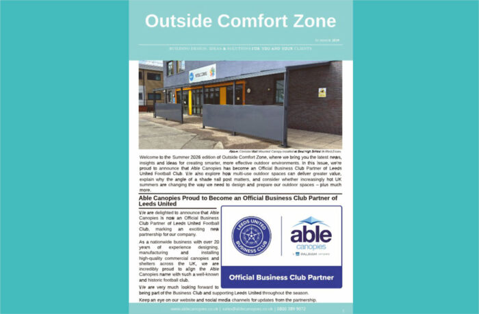 Architect Newsletter: Outside Comfort Zone (Summer 2026)